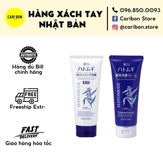 Sữa rửa mặt chiết xuất từ hạt ý dĩ Hatomugi cleasing & facial washing Nhật Bản