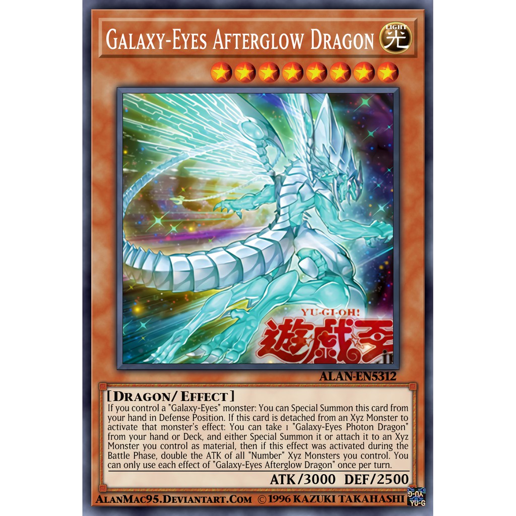 [ Bài Yugioh In ] Galaxy-Eyes Photon Dragon Deck 2021 ( Tháng 2 )