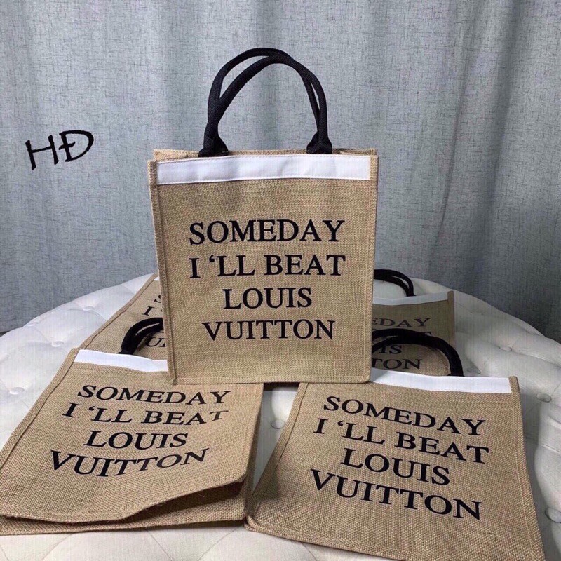 Túi cói chữ SOMEDAY hot nhất 2021