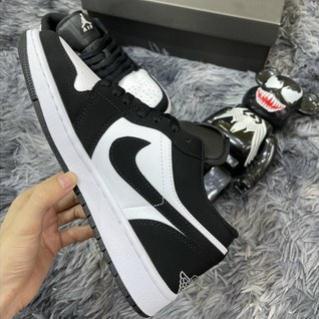 Giày thể thao nam nữ Jordan Panda cao cấp full box, giày sneaker cố thấp đẹp màu đen trắng, xám trẻ trung, sành điệu M6 | BigBuy360 - bigbuy360.vn