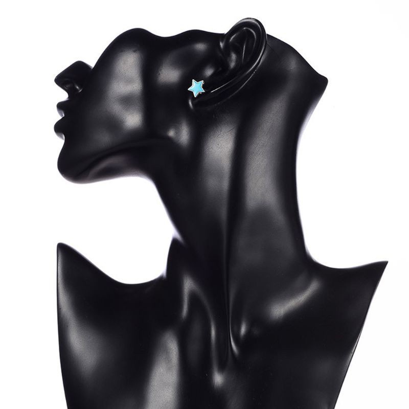 Set 9 Đôi Khuyên Tai Hình Nơ / Kỳ Lân Dễ Thương Cho Bé Gái