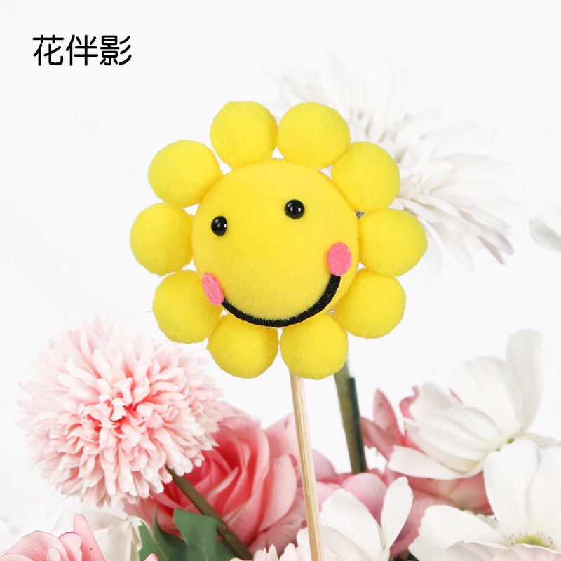 Hoa nhồi bông dễ thương đủ mẫu bán lẻ theo bông