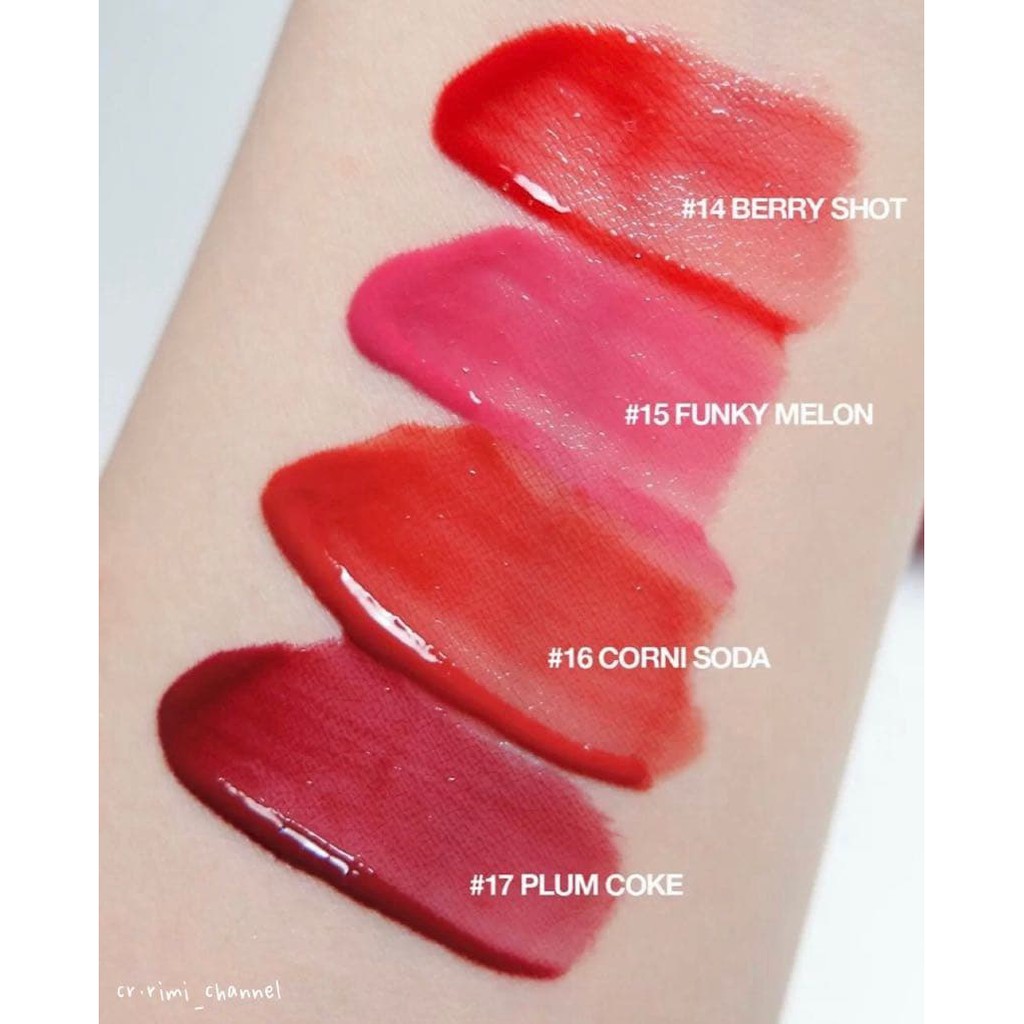 (Màu 14,15,16,17) Son Kem Romand Juicy Lasting Tint Ver 2 Sparkling Juicy