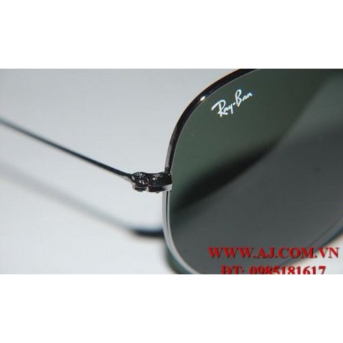 Mắt kính AVIATOR LARGE METAL RAYBAN RB 3025 SIZE 58 - Made in Italy