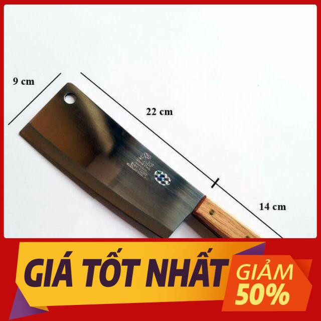 Dao chặt xương ( CÁN GỖ ) King fish 6868 - dao bếp - đồ dùng nhà bếp