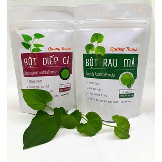 Combo Bột Rau Má và Bột Diếp Cá Quảng Thanh