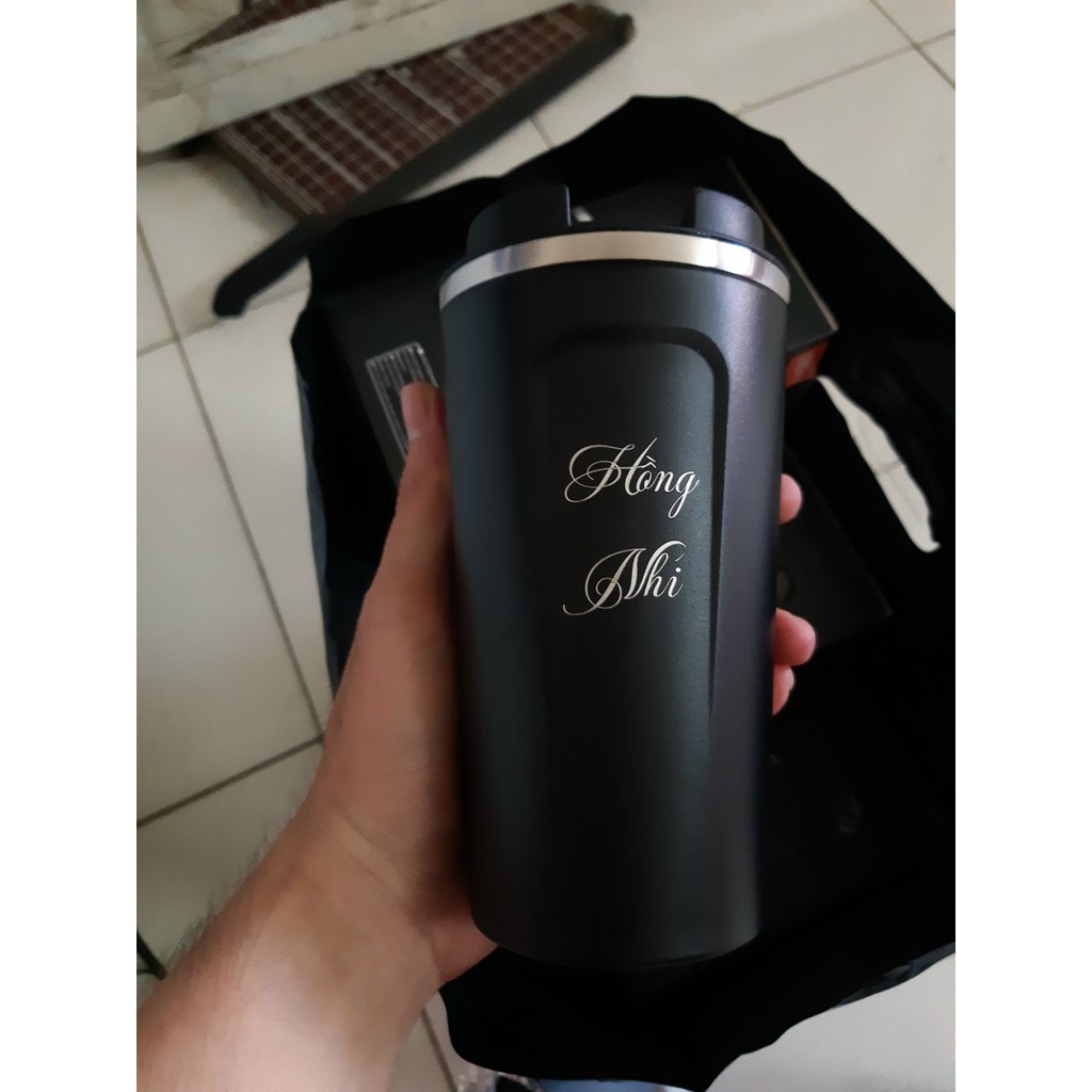 [CÓ QUÀ TẶNG] Bình giữ nhiệt Coffee Holic - Giữ Nhiệt 4-10 Tiếng Nóng Lạnh, Ly Giữ Lạnh Inox 304 Cao Cấp Locknlockhome