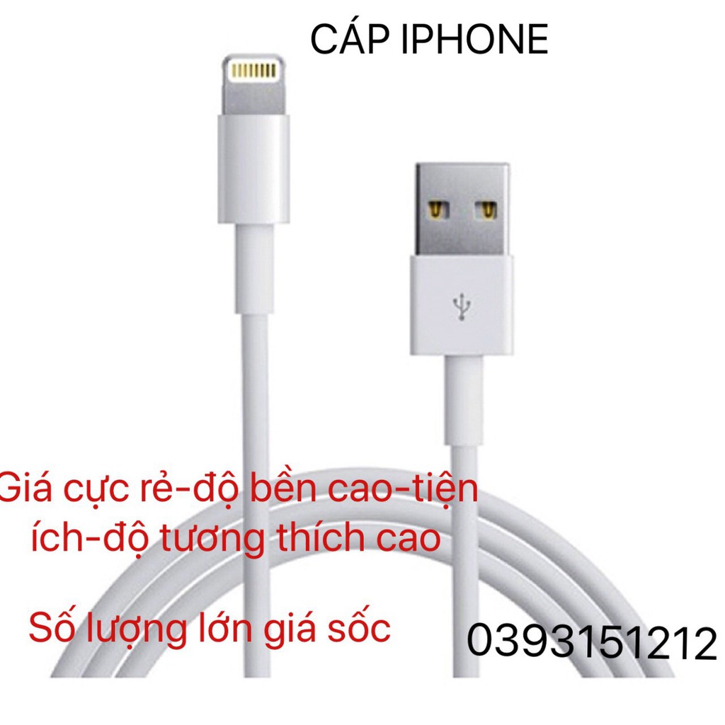 DÂY SẠC IPHONE THƯỜNG CỔNG USB FOXCONN