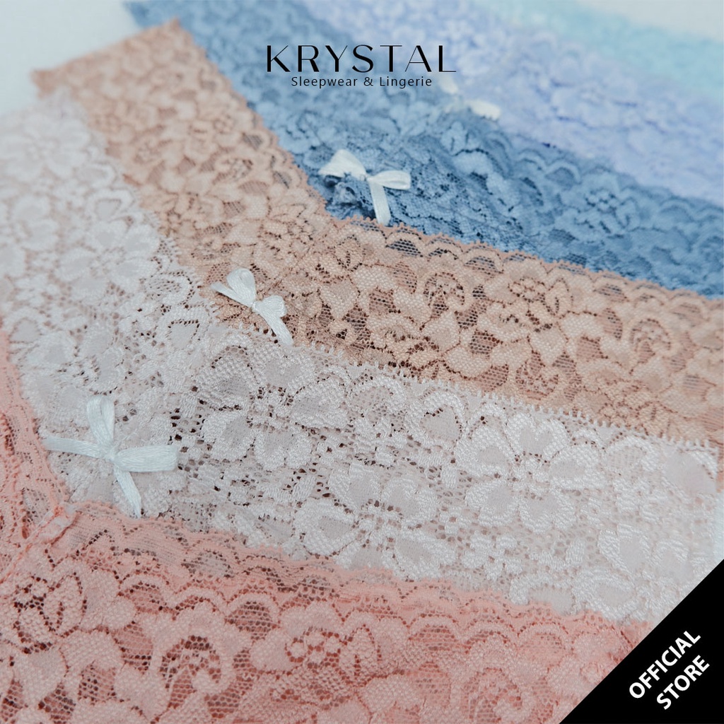 Quần lót ren chữ Y và chữ T KRYSTAL KQT04