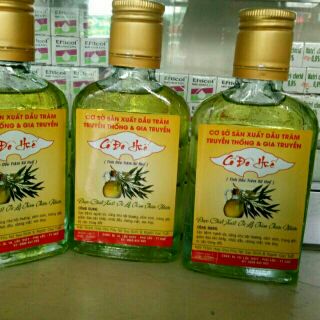 Dầu tràm com bo 2 chai