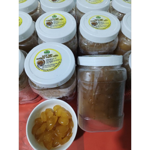 đác rim đường thốt nốt nốt Ngọc Giàu dẻo ngon (nhà làm) hộp 1kg