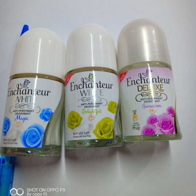 Lăn khử mùi trắng da kem sữa Enchanter 25ml