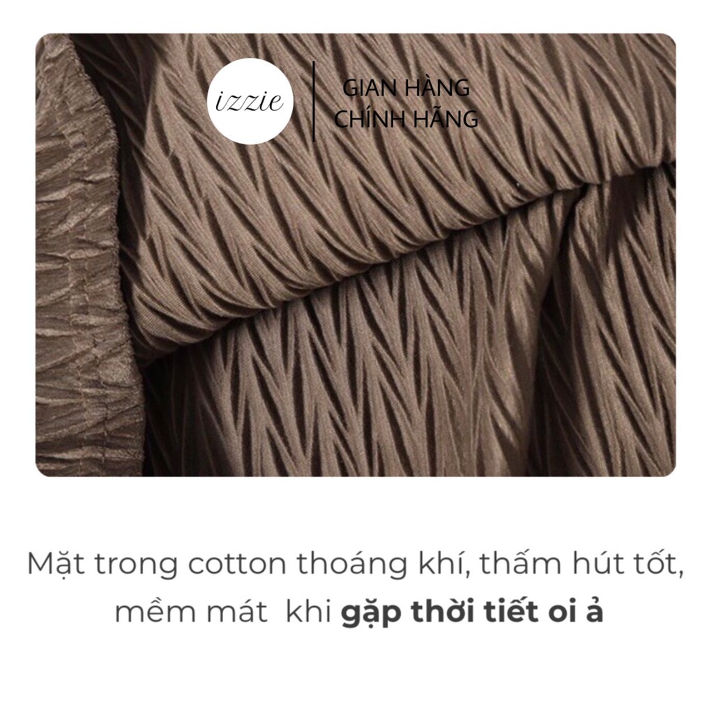 Váy đầm 2 dây Izzie cổ V nhung hàn mềm mịn V255, dáng chữ A, thoải mái, sang trọng, quyến rũ, form dưới 60kg | BigBuy360 - bigbuy360.vn