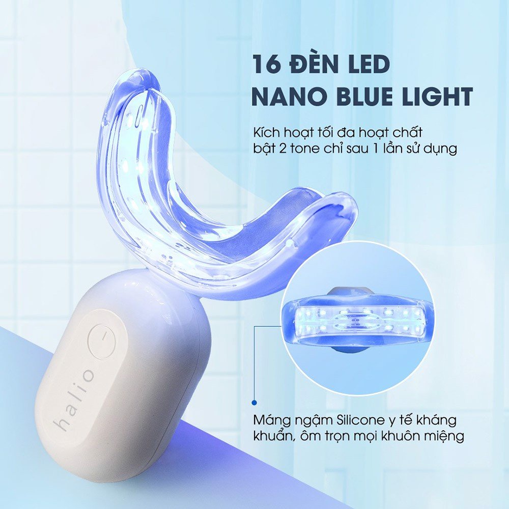 Máy Tẩy Trắng Răng Halio Blue Light Professional Teeth Whitening Enhancer