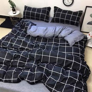DRAP COTTON POLY CARO PHỐI XÁM CỰC ĐẸP