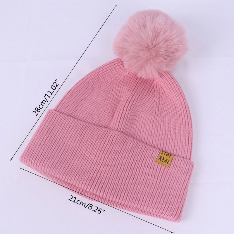 Mũ Beanie Dệt Kim 2 Trong 1 Phối Cục Bông In Chữ Chống Bụi Bẩn Thời Trang Mùa Đông Cho Nam Và Nữ