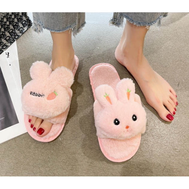 Dép Đi Trong Nhà Nữ NineRed Mẫu Thỏ Dễ Thương - D96 - D65