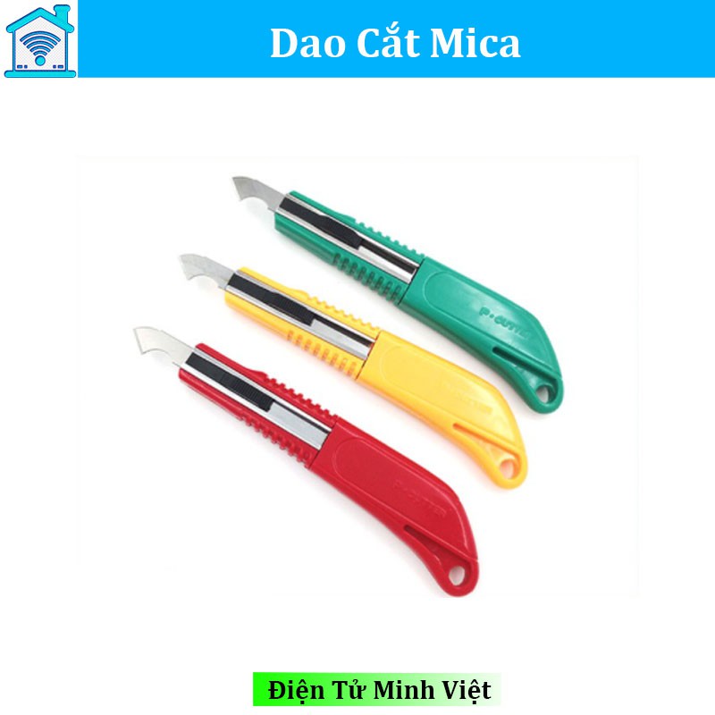 Dao Cắt Mica Giá Rẻ - Tặng Kèm 02 Lưỡi Dao