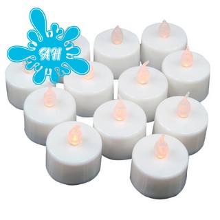 12 Đèn LED hình cây nến chạy bằng pin , dùng trang trí tiệc cưới