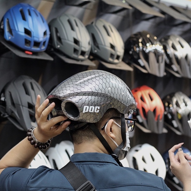 Mũ bảo hiểm xe đạp POC 02 cực ngầu, chắc chắn - BIKER.176 - Mũ bảo hiểm chính hãng Vũng Tàu