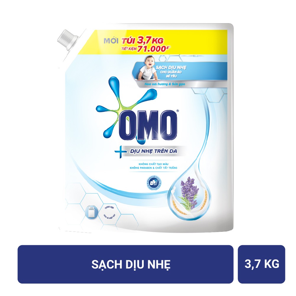 Nước giặt OMO Matic 3,7kg (Túi) #2