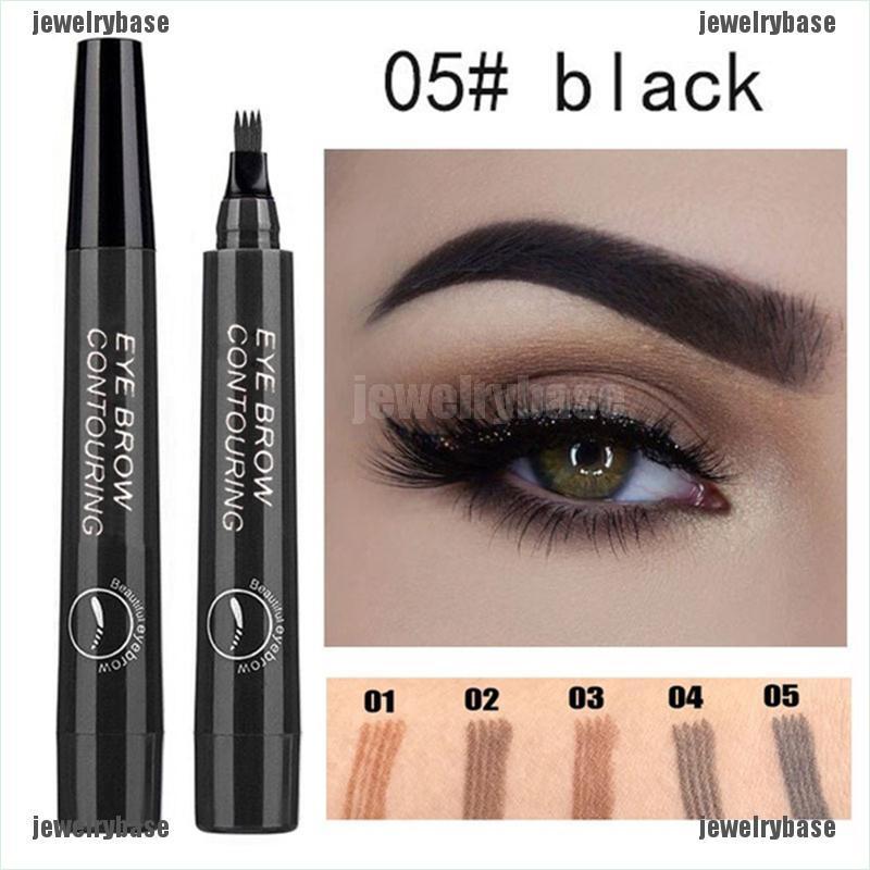 (hàng Mới Về) Bút Kẻ Lông Mày Dạng Lỏng Chống Thấm Nước Thiết Kế Đầu Nĩa Tiện Dụng | BigBuy360 - bigbuy360.vn