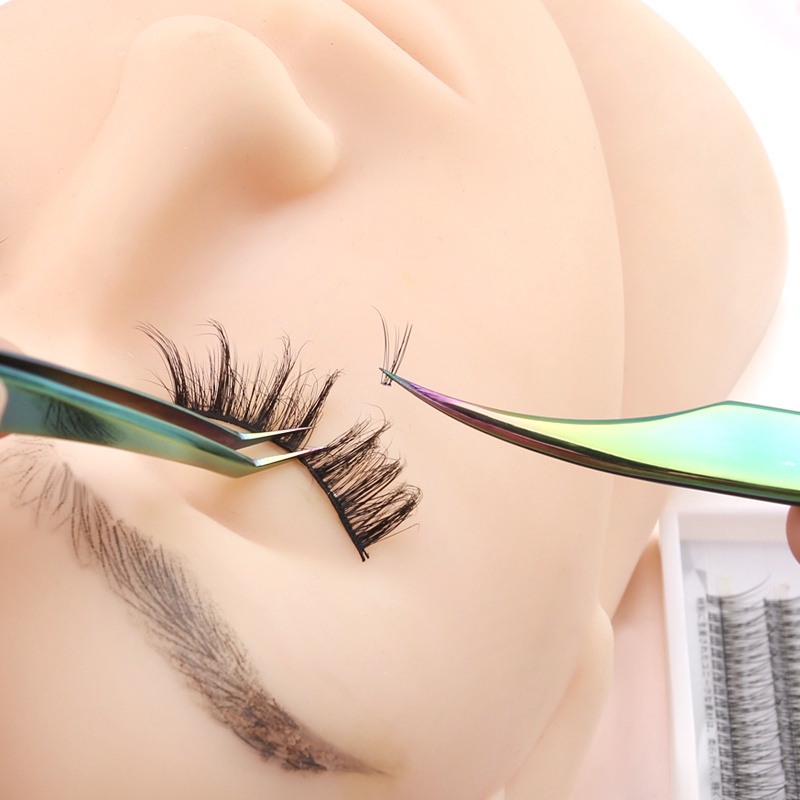 Cụm bao gồm 120 cụm lông mi giả Maquiagem cilios cho các chuyên gia vá mềm tự nhiên giả Mink làm công cụ