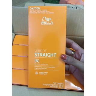 kEM Duỗi Tóc yêu chữ C Wella Creatine Straight 100ml X2 ( Mới)