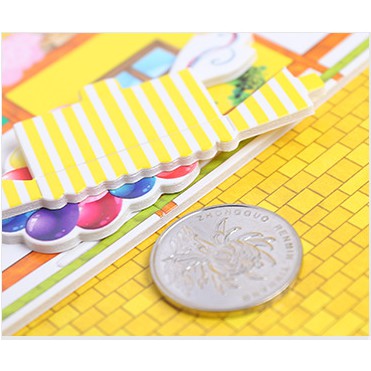 Đồ Chơi Mô Hình Giấy 3D Lắp Ghép Cho Bé Trai Bé Gái - Tranh Ghép Giấy 3D Lâu Đài Xe Tăng Máy Bay 03007