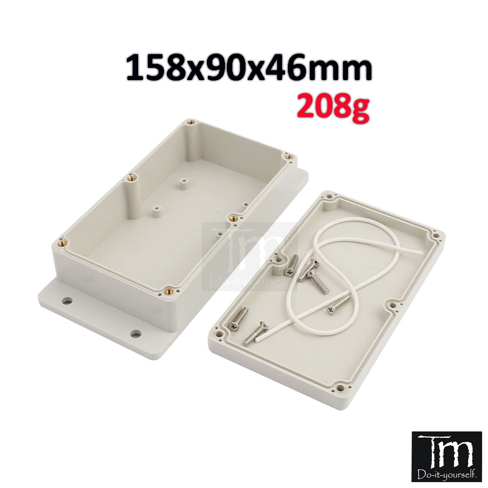 Hộp Nhựa Kỹ Thuật Chống Nước 158*90*46mm Có Tai