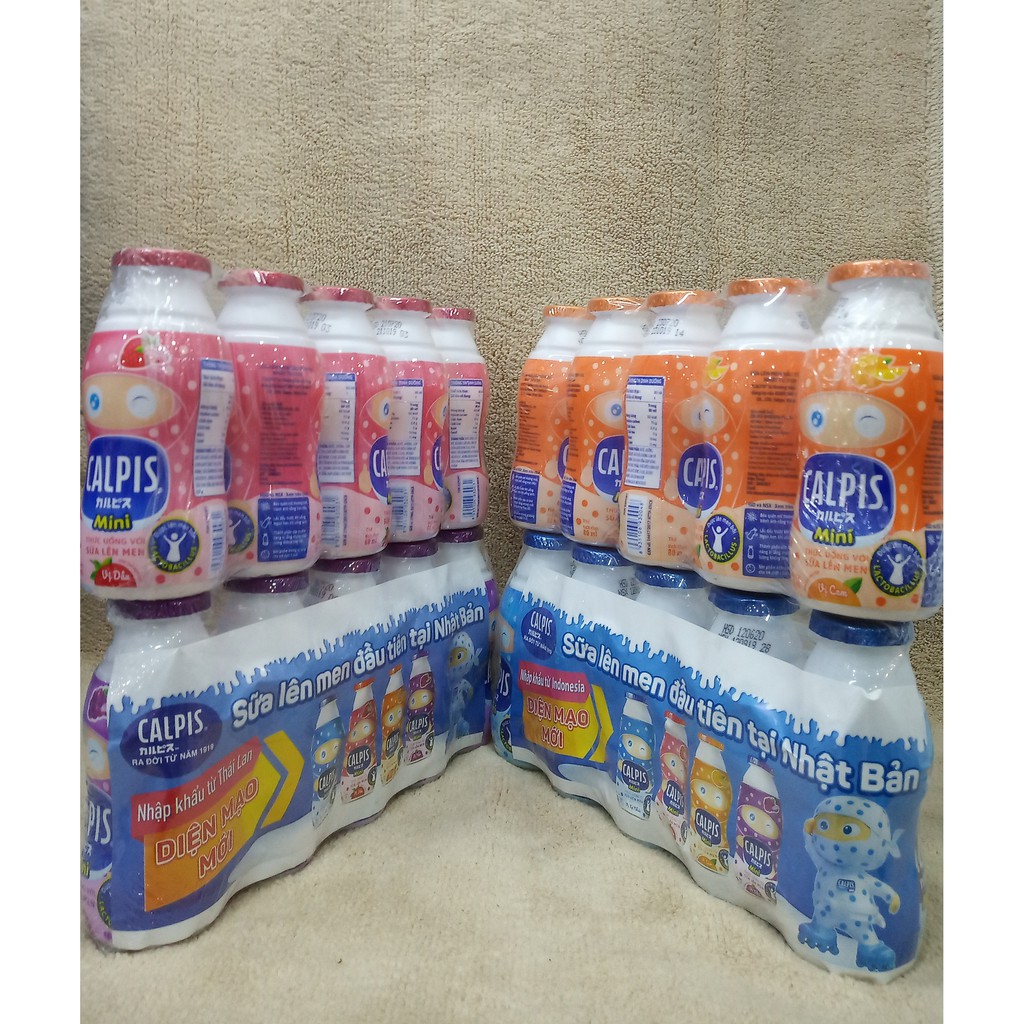 ✅Sữa chua uống Calpis mini chua chua ngọt ngọt lốc 5 hộp | BigBuy360 - bigbuy360.vn