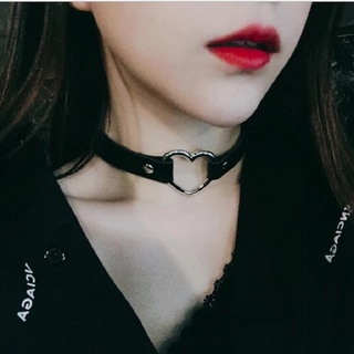  Vòng Cổ Choker Da Pu Phong Cách Gothic