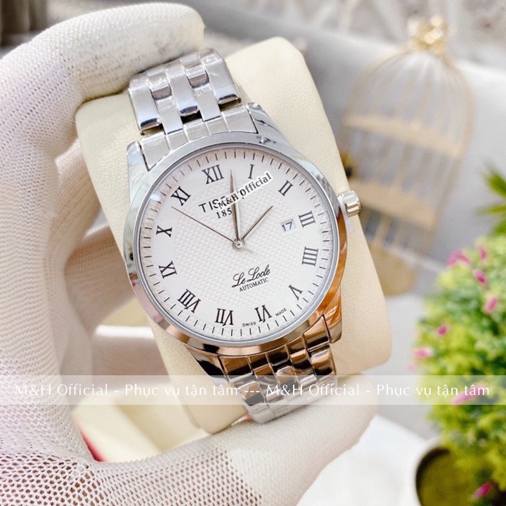 Đồng hồ đeo tay nam TS 1853 dây thép không gỉ, mặt vân cực đẹp giá rẻ, thời trang hiện đại [Tặng thêm pin] | BigBuy360 - bigbuy360.vn