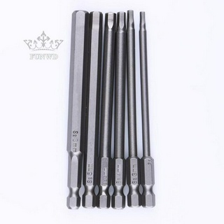 Bộ 6 Đầu Tua Vít Lục Giác 100mm Đa Năng