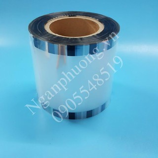 Màng keo dán ly, cuộn keo dán miệng ly hình họa tiết hoặc keo trong
