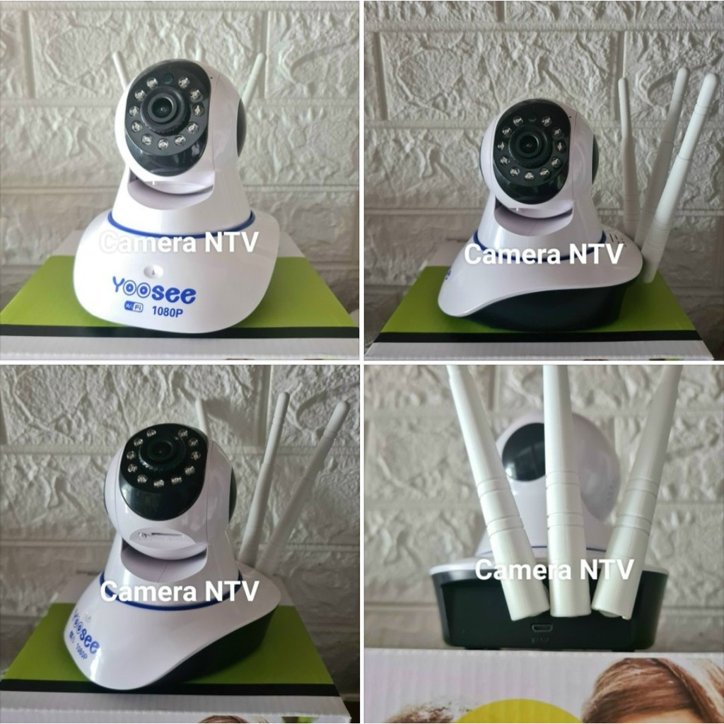 Camera Yoosee IP Wifi 3 râu NEW không cổng mạng LAN - Kết nối không dây | BigBuy360 - bigbuy360.vn