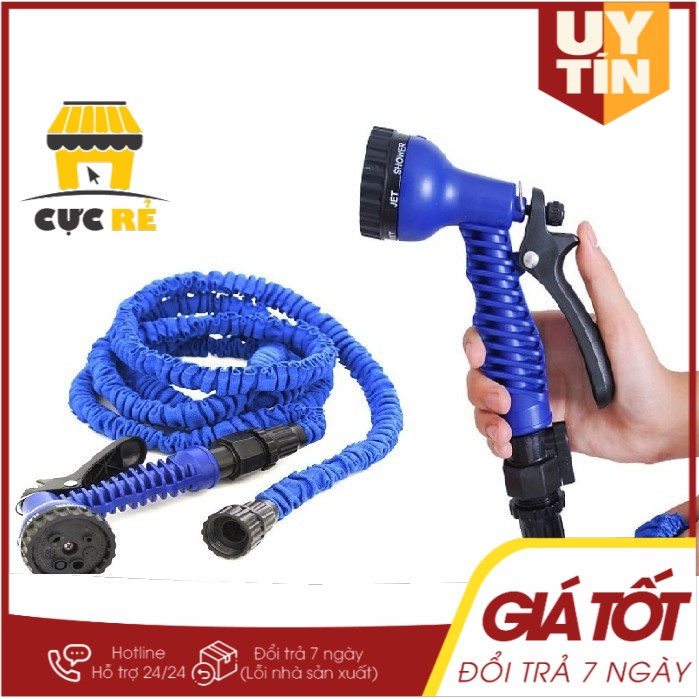 Vòi Xịt Nước Thông Minh Giãn Nở 5m Thành 15m [Hàng Hot 2019]