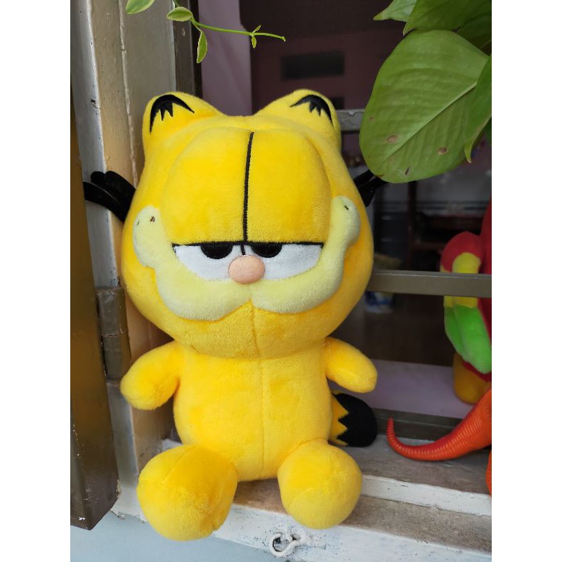 Gấu bông mèo Garfield size 25cm, mới 99%🥰🥰🥰