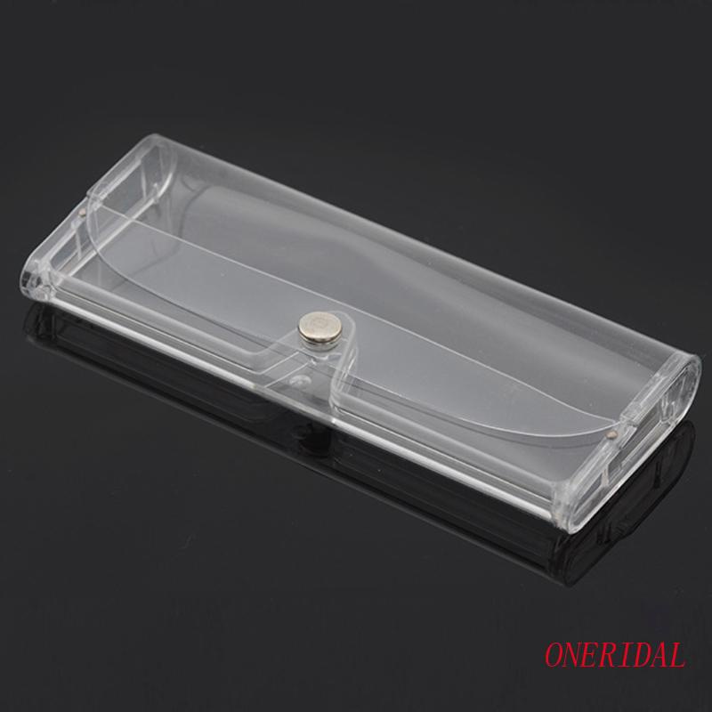 Hộp Đựng Bảo Vệ Mắt Kính Bằng Pvc Trong Suốt Thời Trang Tiện Lợi