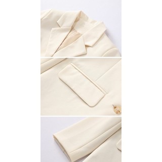 (Hàng có sẵn) Siêu phẩm Áo Blazer trắng, đen mẫu mới (có ảnh chụp thật)