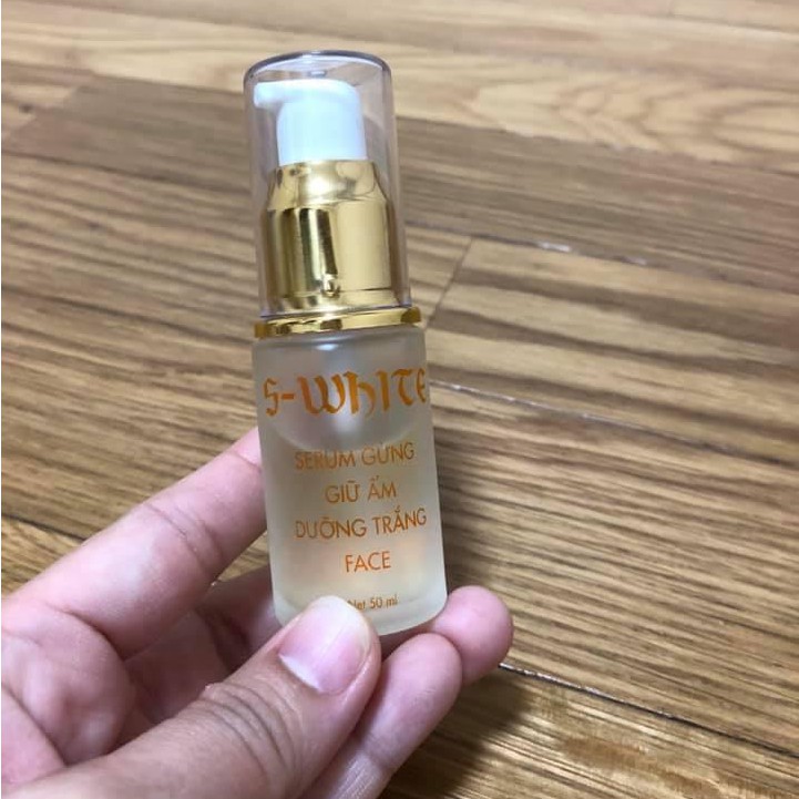 Serum gừng kích trắng face swhite 2021