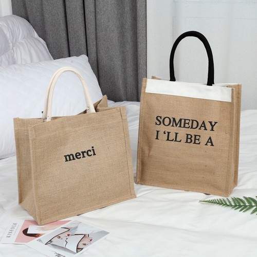 Túi xách túi cói Merci, Someday phong cách Vintage! đi biển,đi chợ,đi chơi...