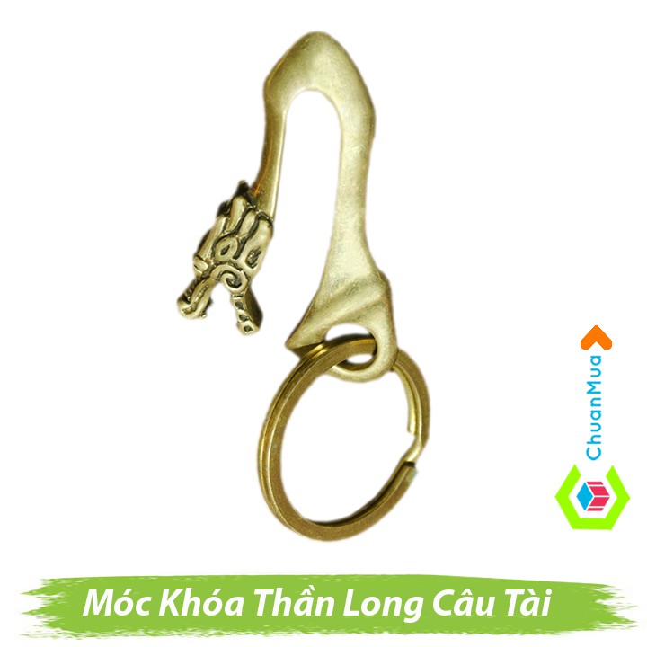 Móc Khóa RỒNG Đồng Nguyên Chất, Móc Khóa Xe Máy, Xe Hơi