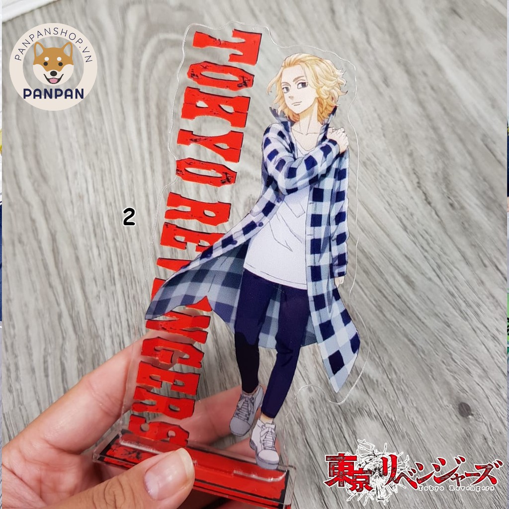 Mô Hình Standee acrylic Anime Tokyo Revengers - 7 nhân vật (15cm)