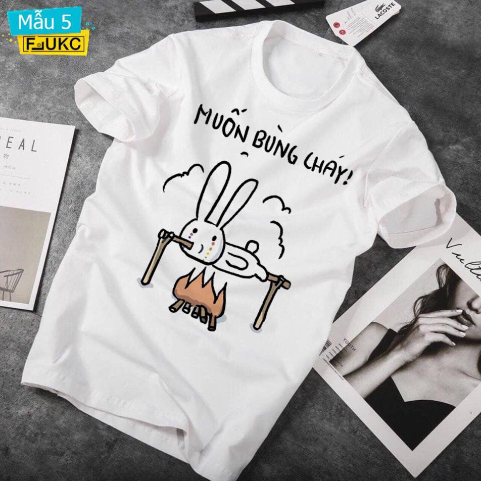 (SALE SỐC) Áo Đôi Du Lịch Thỏ Bảy Màu Siêu Áo Đôi Dành Cho Bạn Thân Nữ Đồ Đôi Đẹp Nhất F712L11