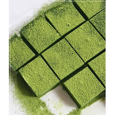 Chocolate tươi matcha nama - Sô cô la tươi matcha - Socola tươi vị  matcha