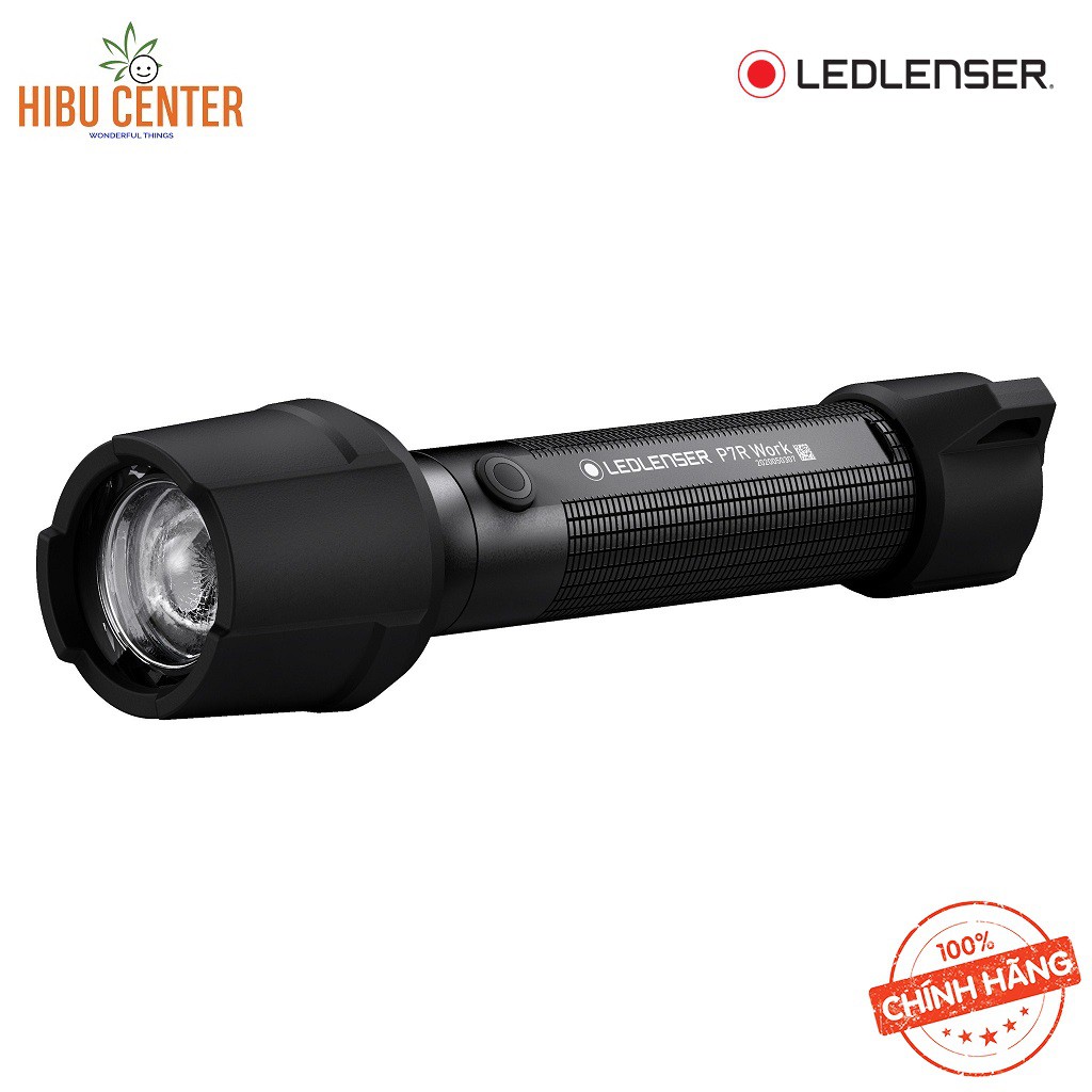 Đèn Pin Đa Năng LedLenser P7R WORK 1200Lm Siêu Bền, Không Thể Hư Hại, Pin Sạc Magnetic Charge System – Mới 2020