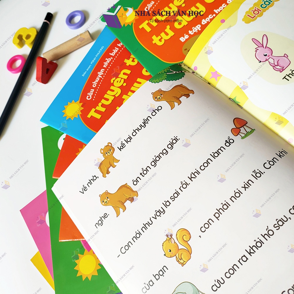 Sách - Truyện Tranh Tư Duy Cho Bé - Bé Tập Đọc, Học Điều Hay