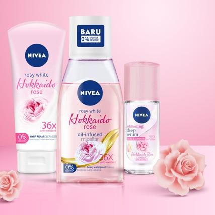 (Hàng Mới Về) Nước Hoa Hồng Nivea Face Hokkaido 125ml