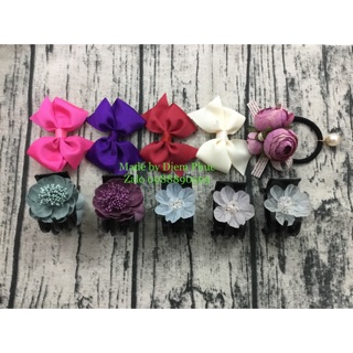 Combo kẹp tóc mẹ và bé